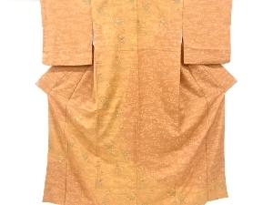 リサイクル　流水に秋草模様訪問着